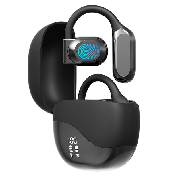 AI-powered translation earbuds with Bluetooth, real-time 144-language translation, and charging case