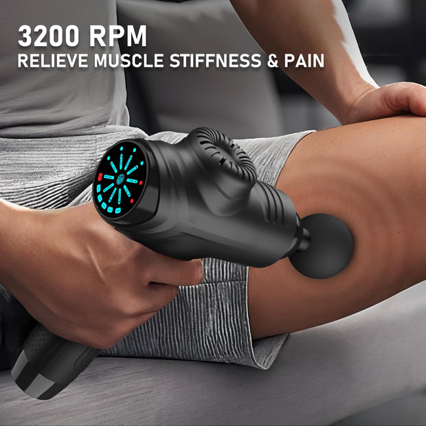 Handheld Electric Deep Tissue Back Massager for Athletes