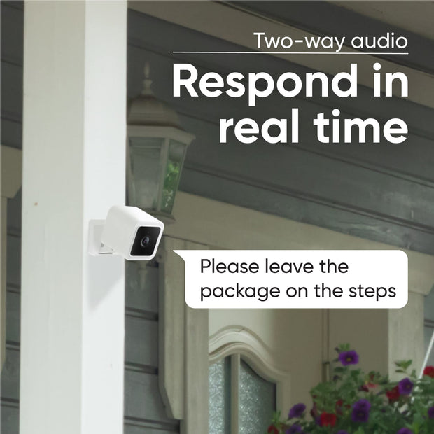 WYZE Cam v3 capturing two-way audio