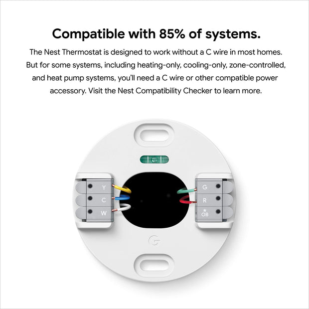  Google Nest Thermostat – Smart WiFi & Energy-Saving Home Control