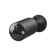 Black Tapo SolarCam C402 – Solar-Powered Security Camera for 24/7 Outdoor Protection.