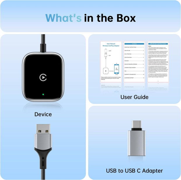 Wireless carplay box containment