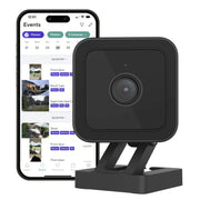 WYZE Cam v3 smart home security camera with full-color night vision and two-way audio